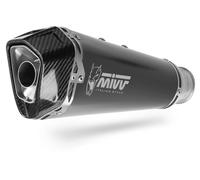 Muffler slip-on exhaust MIVV DELTA RACE Inox negro KAWASAKI Z H2 SE 2020 > 2023