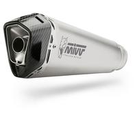 MIVV Silenciador de escape DELTA RACE K.054.LDRX Inox para Kawasaki Ninja 1000 SX
