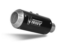 Tubo de Escape Mivv MK3 Inox Negro KAWASAKI Z900 A2 (35 KW/70 KW) 2017 > 2023