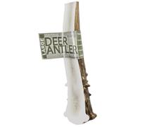 K-9 Antler Co. Cuernos de ciervo para perros, gran división (7.5-9 pulgadas), masticable estimulante, desprendido naturalmente en la naturaleza, reunidos responsablemente en los Estados Unidos