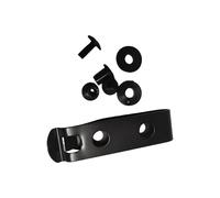K - Clip de cintura con vaina de tornillo, abrazaderas traseras, suministros para mochila, cinturón de cintura, cinturón trasero, clip K para acampar y senderismo