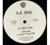 K.D. LANG - IF I WERE YOU 12 inch (12" Vinyl) UK WARNER BROS 1995