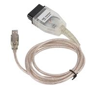 K+DCAN OBD2 Cable de diagnóstico Interfaz USB Herramienta de escáner Profesional con CD para 3 Series E46 E83 E90 E39 E60 E61 E87 E63 E64 E65 E66 E53 E85 E52 E70 R56