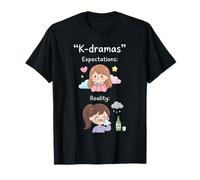 K-Drama Expectativas Amante del Drama Coreano Kdrama Fan Camiseta