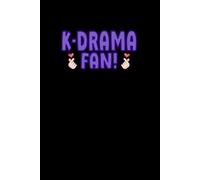 K-Drama Fan: with Finger Hearts, 6"x9" Lined Notebook Korean Movie, TV Fan Gift