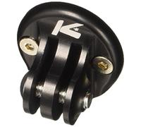K-EDGE Combo Mount GoPro Style Interface Adapter, for: Garmin, Wahoo, Sigma, Black Anodize, Adultos Unisex, Negro, Estandar