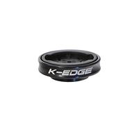 K-EDGE Garmin Gravity Cap Mount, Black Anodize, Adultos Unisex, Negro, ESTANDAR