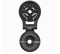 K-Edge Garmin Race Vorbauhalterung mit TopCap, Schwarz, One Size Schwarz Einheit