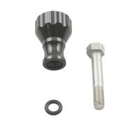 K-EDGE Go Big tornillo moleteado negro one_size