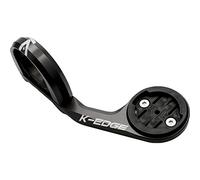 K-EDGE Mount, 31.8mm, Garmin Sport Black Anodize Adultos Unisex, Negro, ESTANDAR