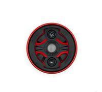 K-EDGE Soporte de potencia Gravity Cap para Garmin Edge rojo 1 1/8"