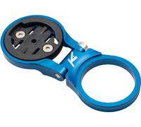 K-EDGE Soporte de potencia ajustable para Garmin Edge y Forerunner azul 1 1/8"