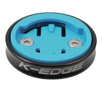 K-EDGE Soporte de portencia Gravity Cap para Wahoo ELEMNT negro 1 1/8"