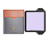 K&F 100*100*2mm Anti-light Pollution Square Filter with Protective Frame, HD Optical Glass Waterproof