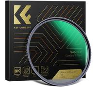 K&F 46MM Nano-X Black Mist Filter 1/8, HD, Waterproof, Anti Scratch, Green Coated