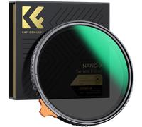 K&F 49MM Variable ND Filter True Color ND2-ND32 with 28 Layers of Anti-reflection Green Film Waterproof