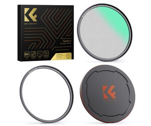 K&F 58MM, NANO-X-1/8 Black Mist Magnetic filter,HD, Waterproof, Anti Scratch, Green Coated,with magn