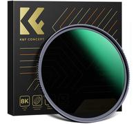 K&F 58MM Nano-X ND64 (6 Stop) Lens Filter Fixed Neutral Density Filter, Waterproof, Scratch-Resistan