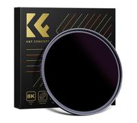 K&F 62mm Solar Filter ND100000,16.6-Stop Solid Neutral Density Nano-X Series