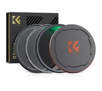 K&F 67MM 2 in 1 Filter Kit MCUV+CPL Filter Kit with Metal Caps