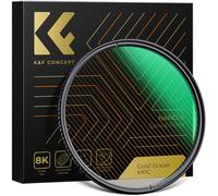 K&F 67MM Gold Streak Effect Lens Filter (2mm) Anamorphic Optical Glass Light Flare Effect