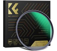 K&F 77MM Nano-X Black Mist Filter 1/4, HD, Waterproof, Anti Scratch, Green Coated