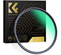 K&F 82MM Nano-X Black Mist Filter 1/4, HD, Waterproof, Anti Scratch, Green Coated