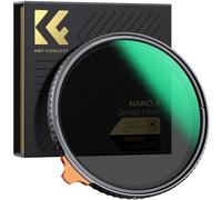 K&F 82MM Variable ND Filter True Color ND2-ND32 with 28 Layers of Anti-reflection Green Film
