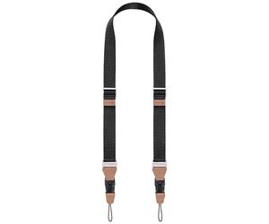 K&F Camera neck strap32mm black condensed polymer material webbing, 4 aluminum alloy square buckle
