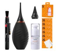 K&F CONCEPT 10 en 1 Kit de Limpieza de Cámaras, Cleaning Kit para DSLR, Reflex, Mirrorless, Objetivos, Filtros, Lentes, Sensores, Accesorios de Limpieza de Cámaras para Canon Nikon Sony