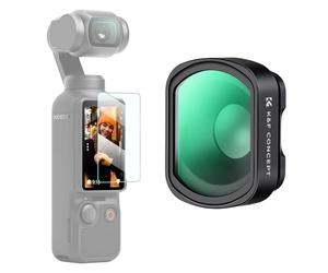 K&F CONCEPT 10X Macro Lente Magnético, Close Up Filtro HD Macro Lente Compatible con dji OSMO Pocket 4/3