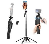 K&F CONCEPT 177cm Trípode para Teléfono, Adaptado para dji OSMO Pocket 4&3