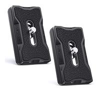 K&F Concept 2 Pack Placa de Liberación para Cámara con Rosca de 1/4" a 3/8", Placa de Zapata Universal para Trípode de Cámara Compatible con el Estándar Arca-Swiss