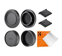K&F CONCEPT 2 Packs Tapa Cuerpo Frontal y Tapa Trasera Lente