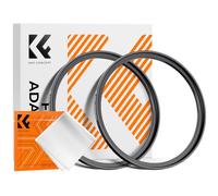 K&F CONCEPT 2 pcs Filtro Anillos 67-77mm,Anillo Adaptador de Filtro Step-UP de Objetivo con Un Paño de Limpieza