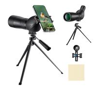 K&F CONCEPT 20-60X60 HD Spotting Scope - BAK4 45 Degree,for Hunting, Shooting, Viewing Wildlife Scen