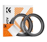 K&F CONCEPT 2pcs Filtro Anillos 43-49mm Filtro Anillo Adaptador Step-UP