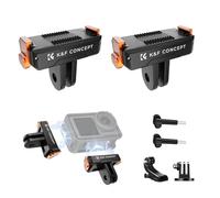 K&F Concept 2PCS Soporte Adaptador Magnético para dji Osmo 360 Action 5 Pro Action 4 Action 3, Accesorios de Adaptador Soporte de Expansión Compatible con dji Osmo 360,Action 5 Pro,Action 4, Action 3