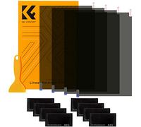 K&F CONCEPT 4PCS Película Polarizante Autoadhesiva, 300 x 200 x 0,2 mm, Lineal 90 Grados, con Free Squeegee Paño Limpieza