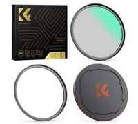 K&F Concept 52 mm Difusin negra magntica 1/4 Filtros de efecto cinematogrfico de niebla Kit magntico de anillo bsico lente con 28 recubrimient