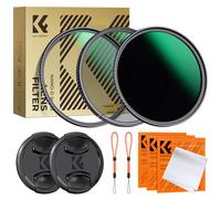 K&F CONCEPT 58MM CPL+MCUV+ND1000+Lens Cap Circular Polarizing Filter MCUV Protection Neutral Density