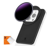 K&F CONCEPT 6.1Inch Adaptador de Filtro con 67mm ND1000000 Filtro, 67mm Magsafe Filtro Adaptador Magnético para Teléfono Compatible con 16/15/14/13/12, 16/15/14/13/12 Pro