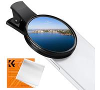 K&F CONCEPT 67mm Clip-on Filtro CPL para Teléfono,Filtro Polarizador Circular para Teléfono Móvil Lente con Clip Compatible con iPhone 16 15 Pro MAX 17 14 13 12 11Samsung