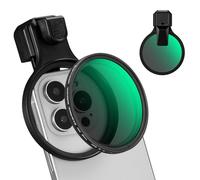 K&F CONCEPT 67mm Kit de Filtros de Lente ND2-32 para Teléfonos, Filtro de Reducción de Luz de Densidad Neutra, Compatible con iPhone 17/16/15/14/13/12, 16/15/14/13/12 Pro y Pro MAX, Samsung