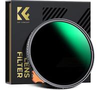 K&F Concept 67mm Variable ND Filter HD ND2-ND400 (9 Stops) with Putter 32 Multi-Layer Coated Janpanese Optical Glass Adjustable Neutral Density Filter for Camera Lens (Nano-X II)