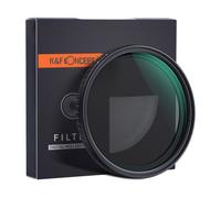 K&F Concept 77mm XV38 Nano-X Variable/Fader ND Filter, ND2~ND32, W/O black