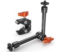 K&F CONCEPT 9.8 Inches Adjustable Friction Power Articulating Magic Arm with 1/4" Thread Screw