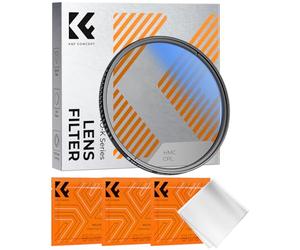 K&F CONCEPT 95mm Filtro Polarizador Circular CPL de Vidrio óptico con Nano-Revestimiento de 18 Capas para Objetivo 95mm (Incluye 3 Paños de Limpieza)