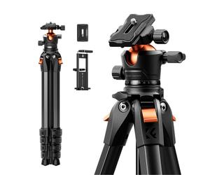 K&F Concept A305A1+BH-40 - trípode de viaje de aluminio de 160 cm con rótula de bola