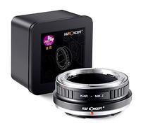 K&F CONCEPT Adaptador de Montura de Lente K/AR-NIK Z Enfoque Manual Compatible con Lente Konica Auto-Reflex (AR) SLR para Cuerpo de cámara con Montura Nikon Z